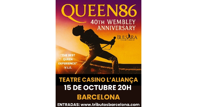QUEEN 40TH WEMBLEY ANIVERSARY