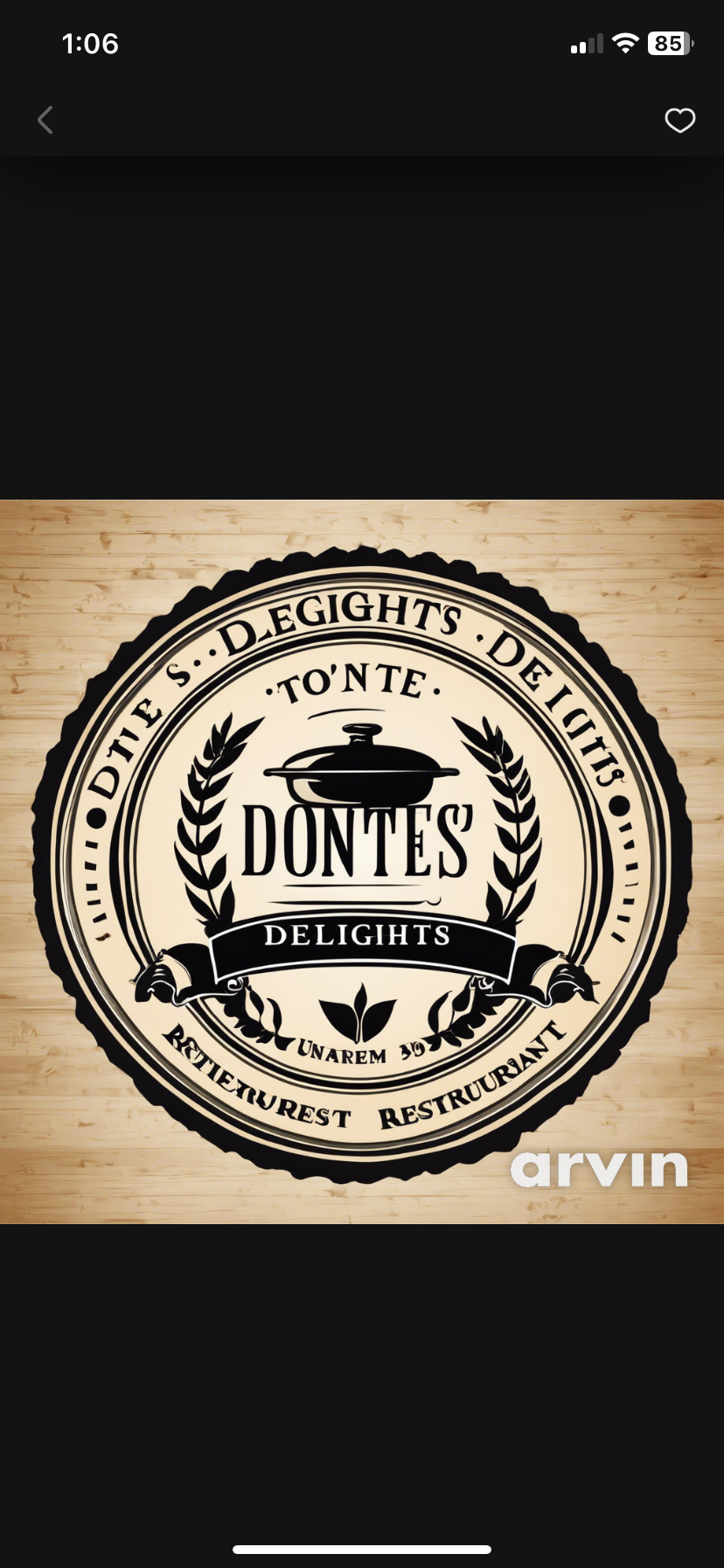 Donte's Delights logo