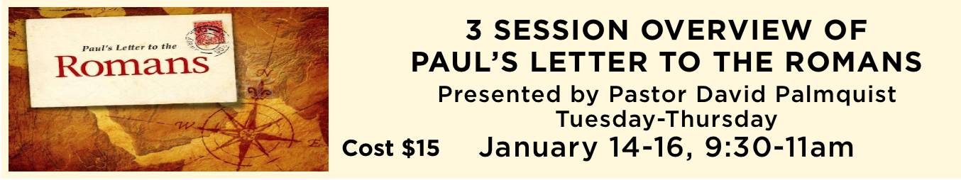 Paul's Letter to the Romans | Victory Lutheran Church