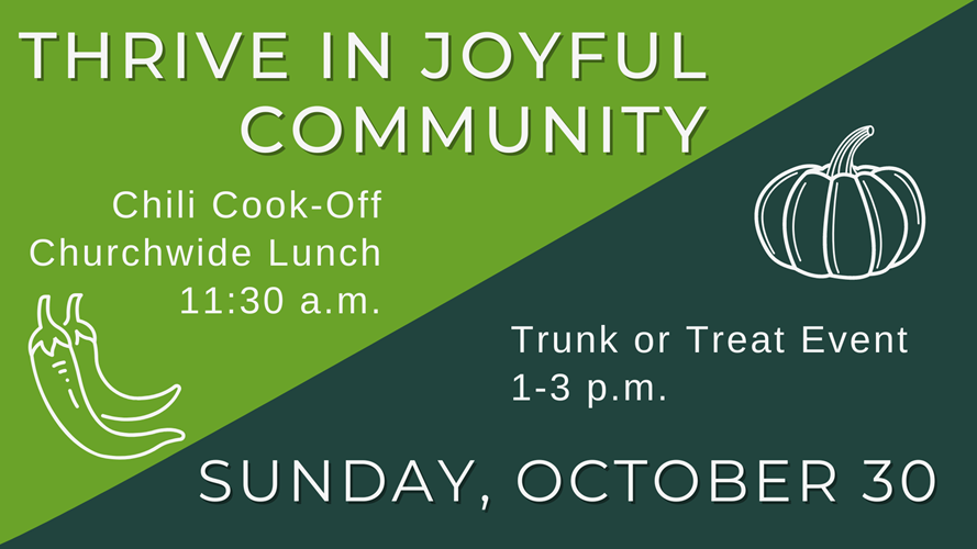 Chili CookOff/Trunk or Treat Vista Ridge United Methodist Church