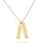 Vertical Bar Necklace