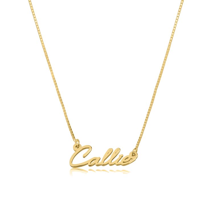 Collar con Nombre Delicado
