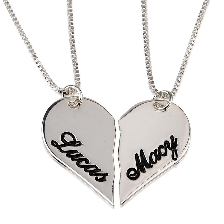 Collar de Corazón Rompible 
