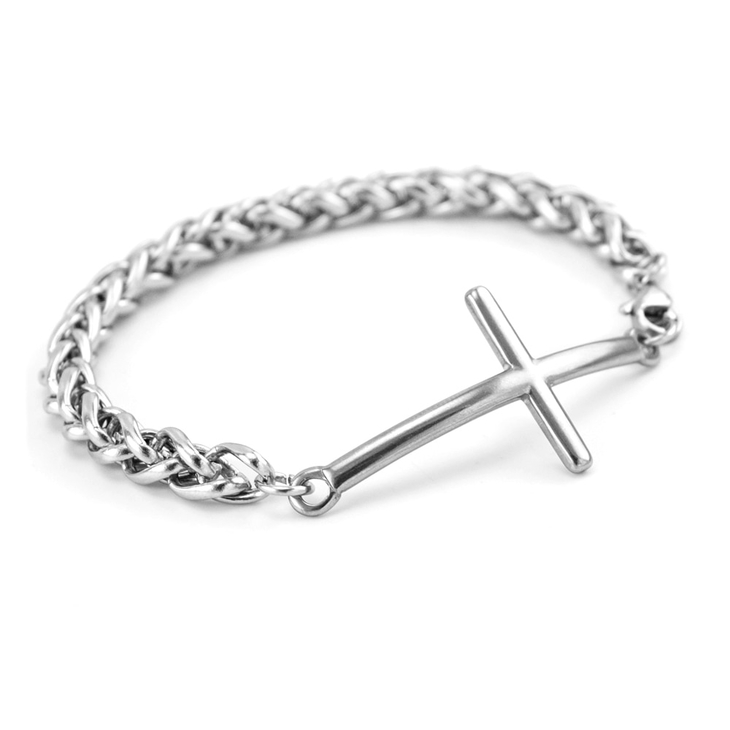 Pulsera de Cruz para Hombre