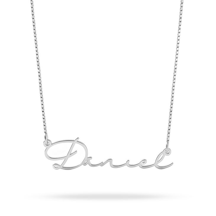 Collar con Nombre Script Delicado