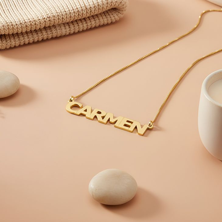 Collar con Nombre en Letras Mayúsculas  - Picture 3