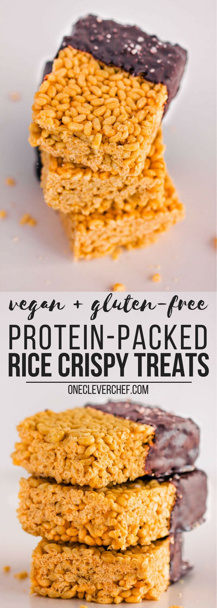 Healthy Rice Crispy Treats With Peanut Butter healthy-rice-crispy-treats-with-peanut-butter-6 - One Clever Chef
