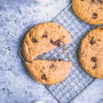 Chocolate chip protein cookie