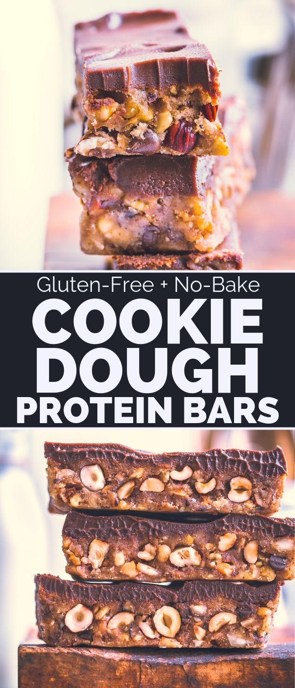 Cookie Dough Protein Bars9 One Clever Chef