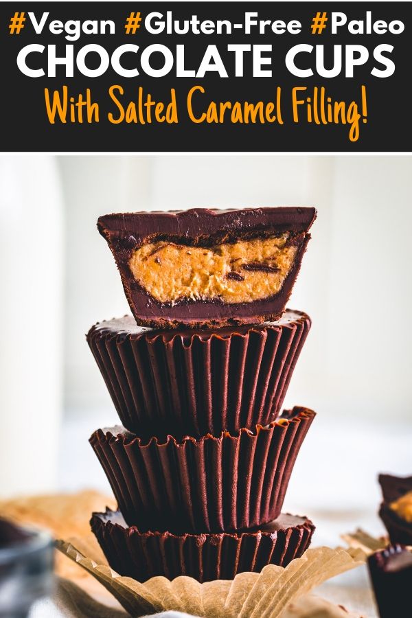 Dark Chocolate Cups Pin Image