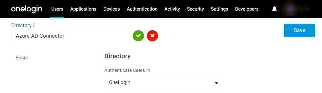 New Azure AD Cofiguraiton