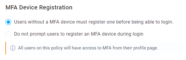 MFA - Device Registration