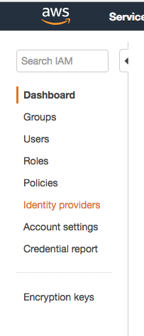 AWS Identity Provider