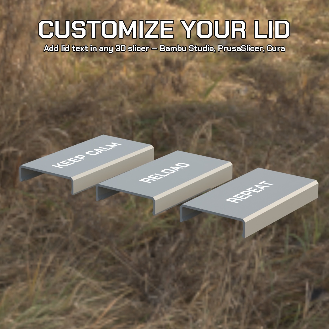 📦 BBOX AMMO BOX 357 SIG AMMUNITION STORAGE 10/20/25/50 ROUNDS CRATE ...