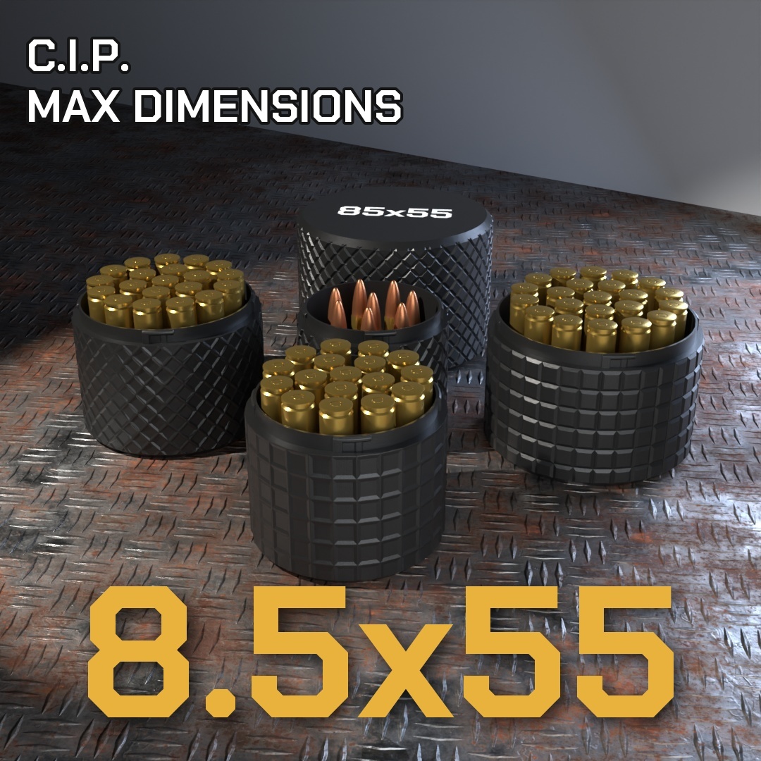 8.5x55mm Blaser CBOX