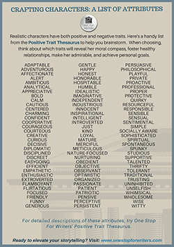 positive attributes list
