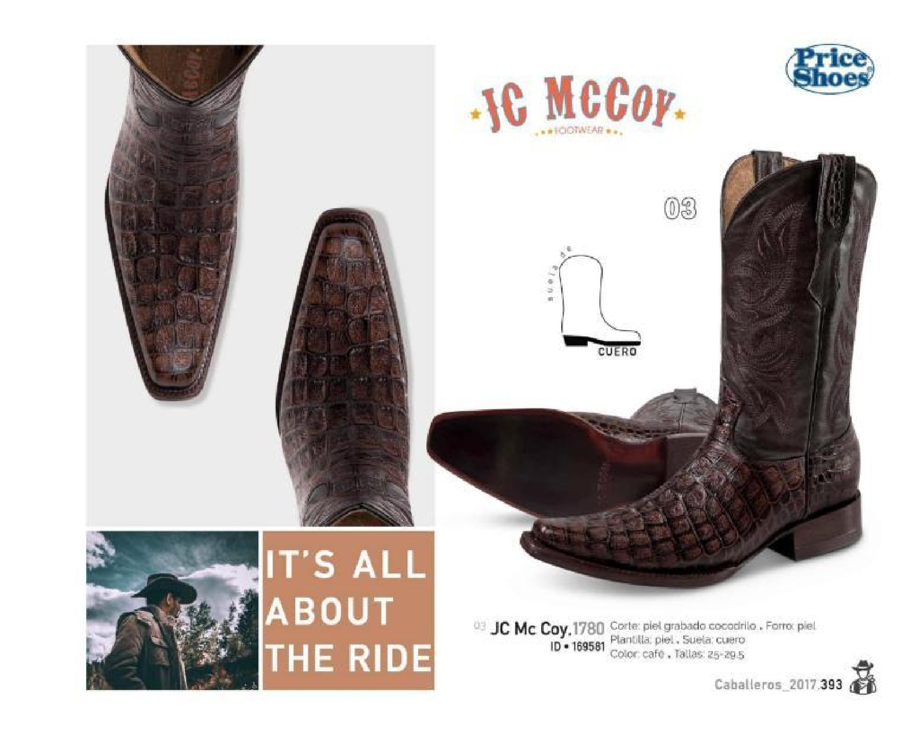 botas vaqueras para hombre 2017