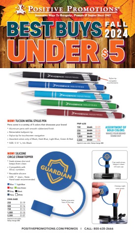 Promotional Products - Best Buys Under $5