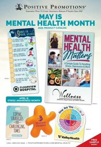 Mental Health Awareness Tools and Giveaways