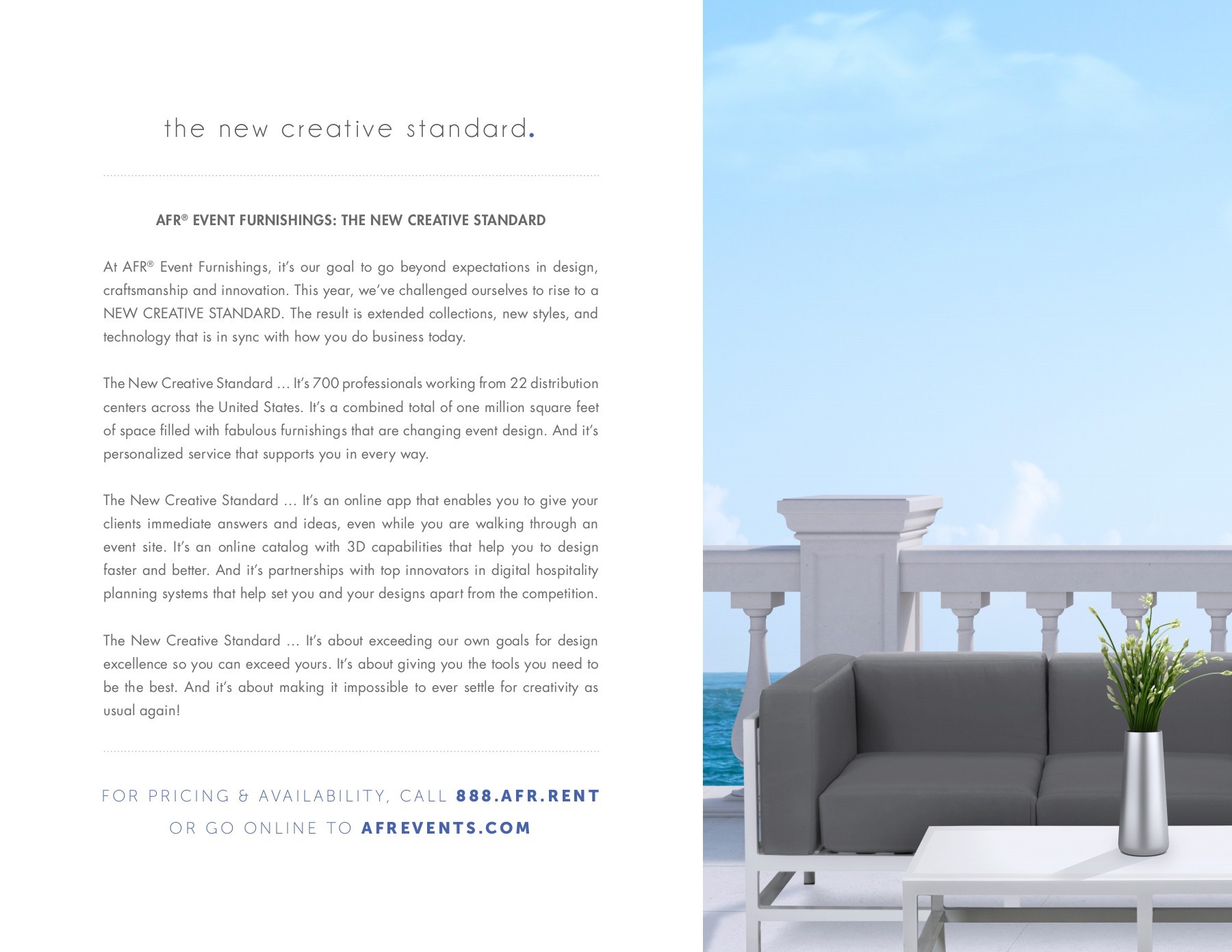 AFR Furniture Rental Special Events Catalog | PubHTML80