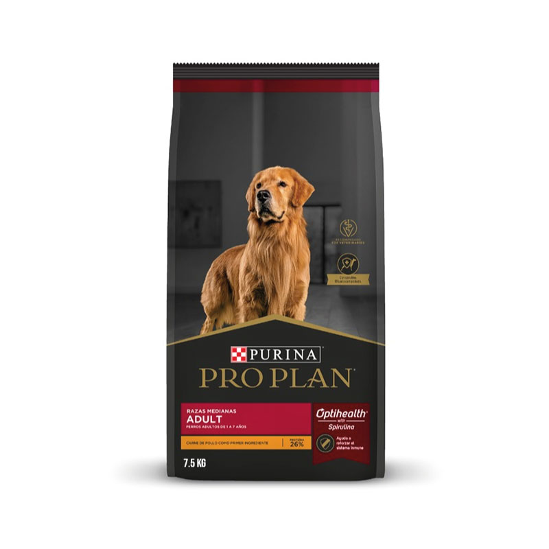 PROPLAN ADULTO RAZA MEDIANA OPTIHEALTH 7.5KG