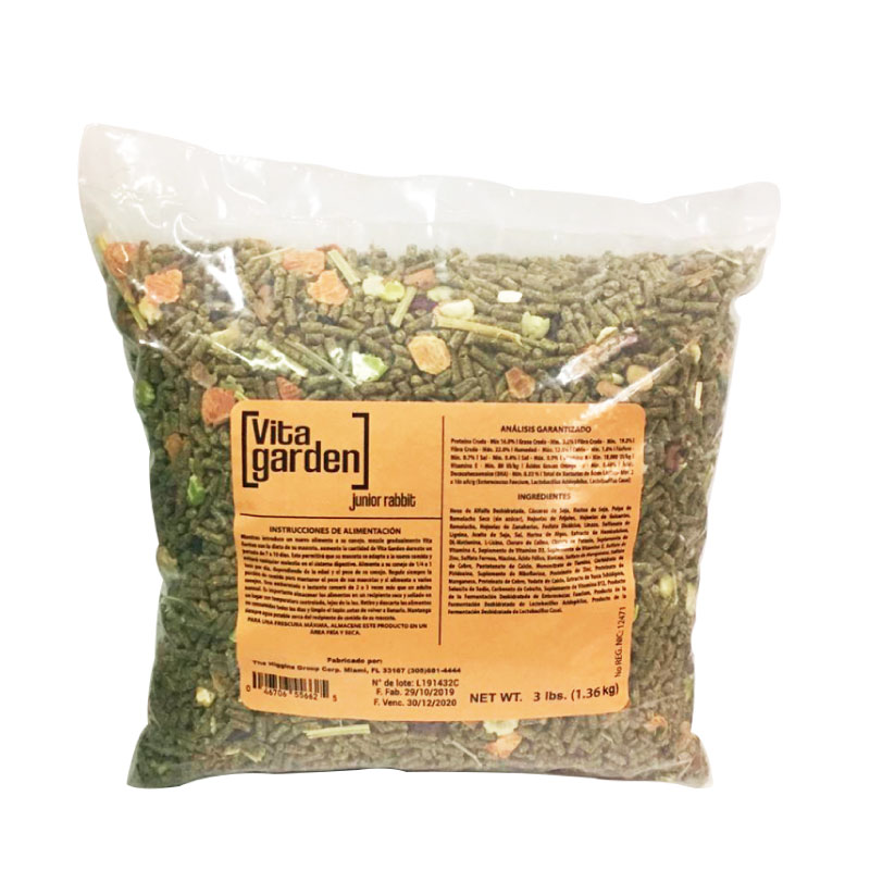 ALIMENTO PARA CONEJO - 3LBS