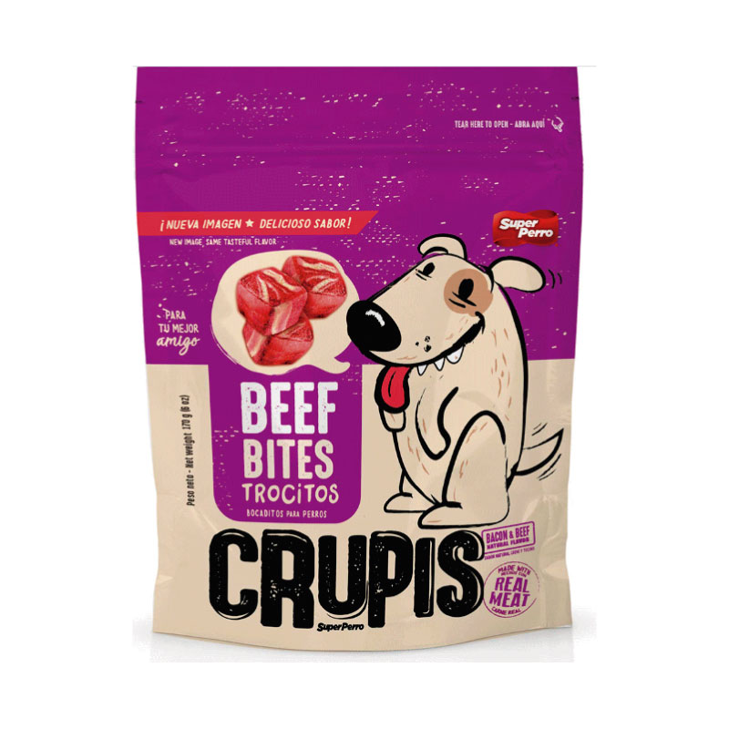 TROCITOS DE CARNE CRUPIS BITES
