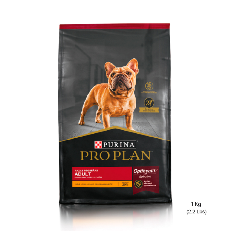 ALIMENTO PROPLAN ADULTO RAZA PEQUEÑA- 1KG