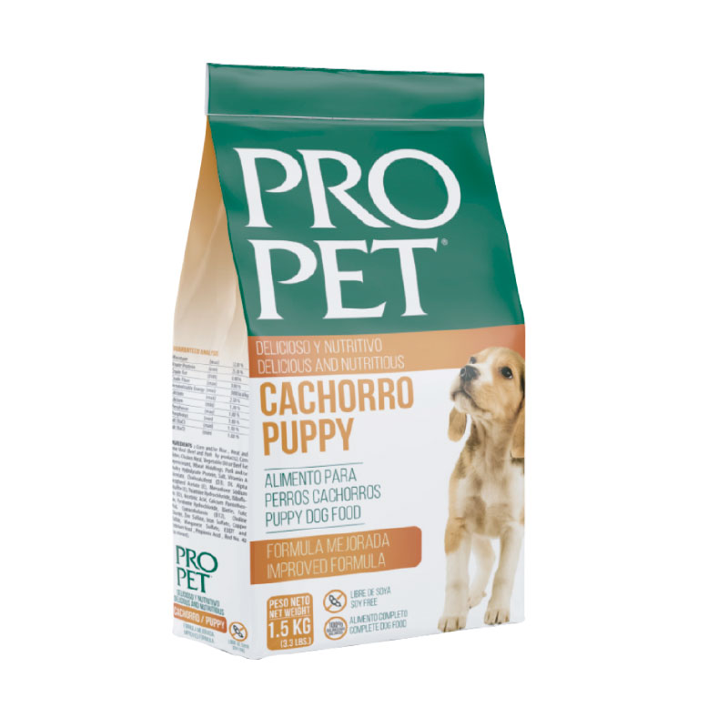 ALIMENTO PRO-PET CACHORRO- 1.5 KG
