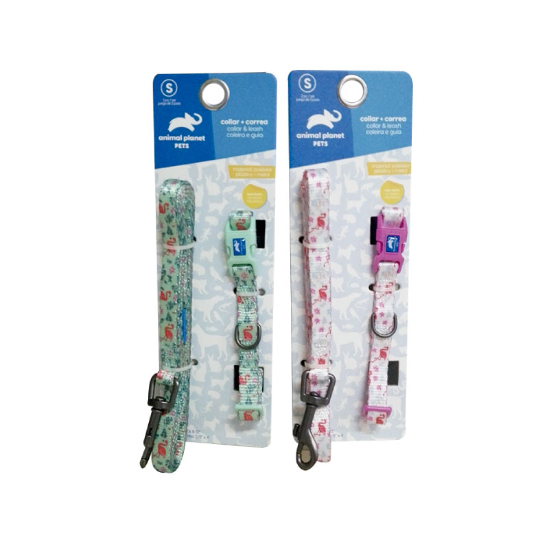 COLLAR + CORREA PARA  MASCOTAS (S)