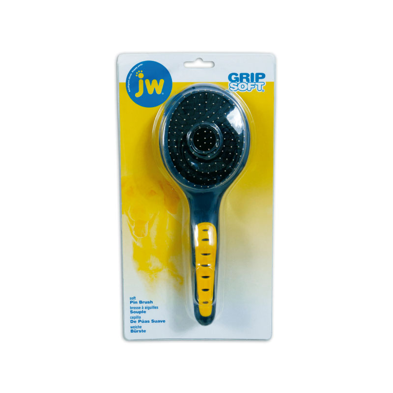 CEPILLO CON CELDA DE ACERO PARA MASCOTA