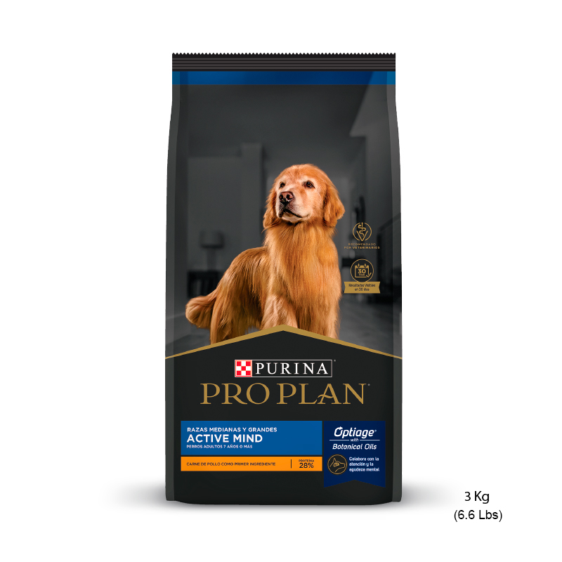 ALIMENTO PROPLAN ACTIVEMIND - 3KG