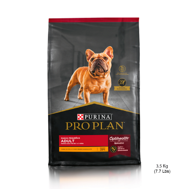 ALIMENTO PROPLAN ADULTO  RAZA PEQUEÑA- 3.5 KG
