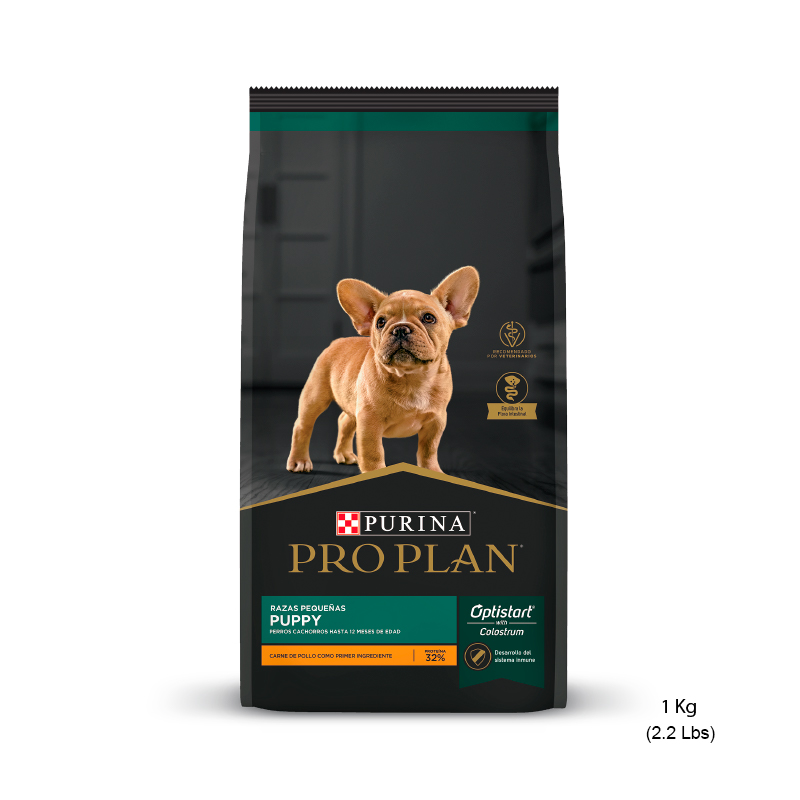 ALIMENTO PROPLAN CACHORRO RAZA PEQUEÑA- 1KG