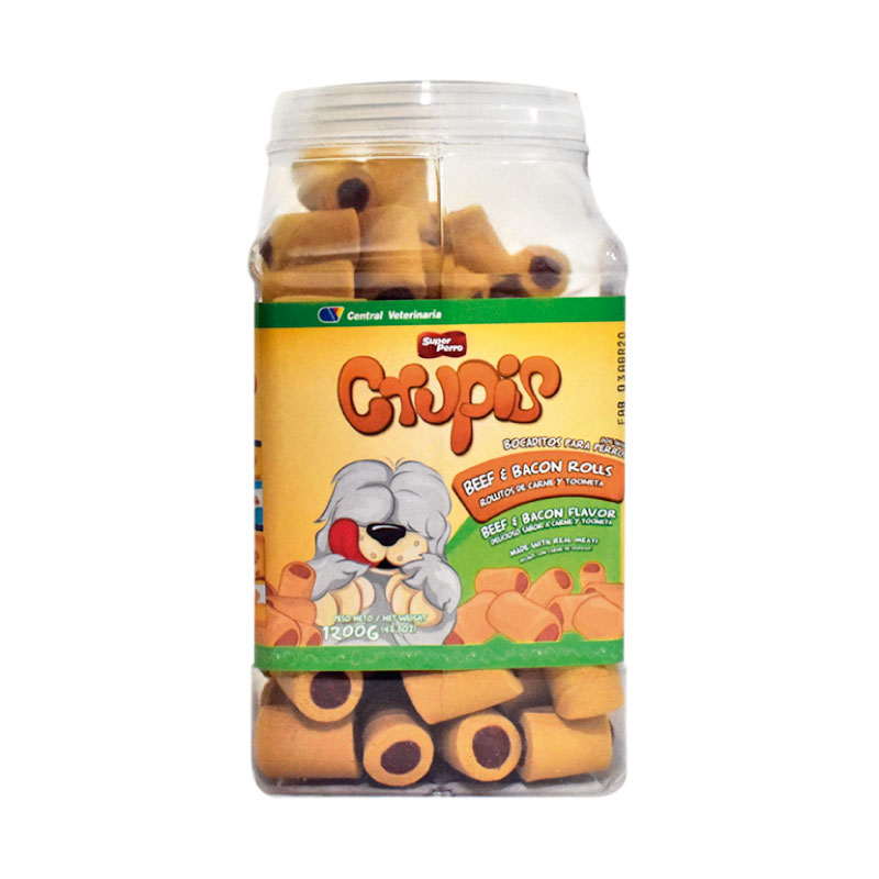 ROLLITOS DE CARNE SABOR TOCINO 