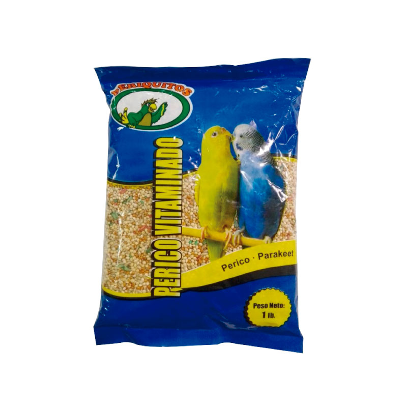 ALIMENTO VITAMINADO PARA PERICO-  1 LB