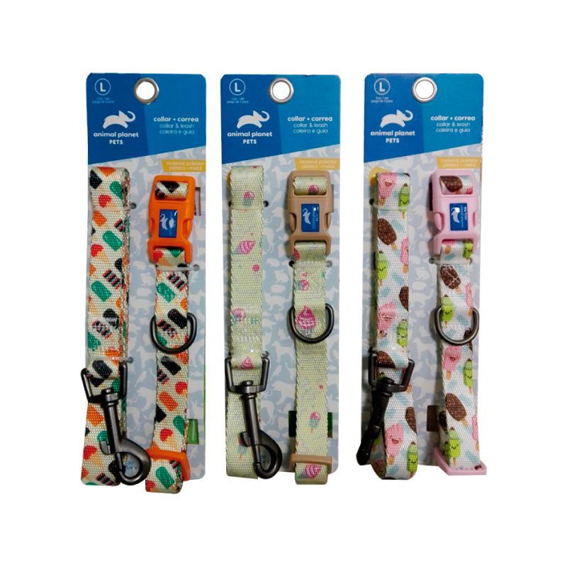 COLLAR + CORREA PARA MASCOTAS