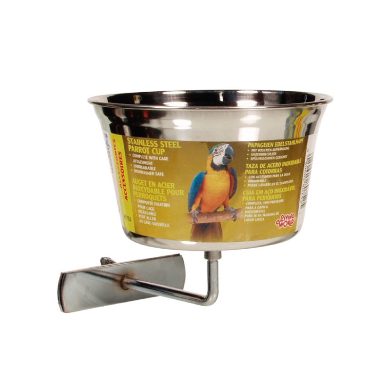 COMEDERO DE METAL PARA LORA