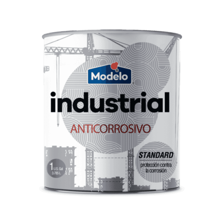 PINTURA ANTICORROSIVA INDUST ROJO OXIDO GLN 9100 MODELO