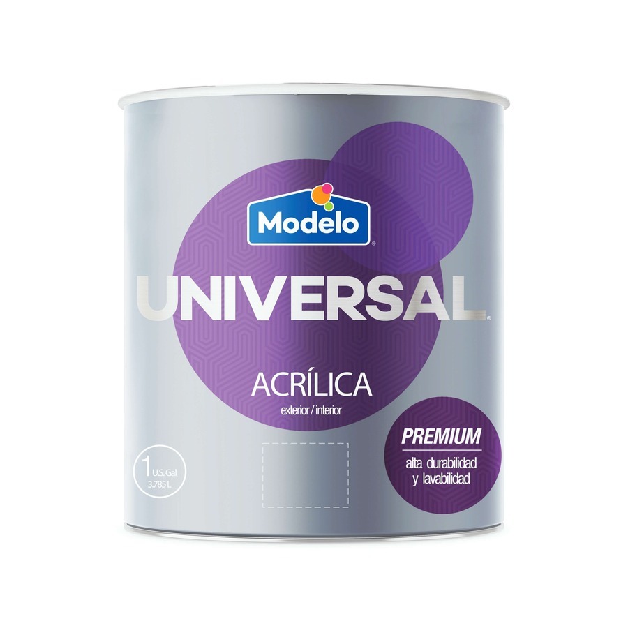 PINTURA ACRILICA UNIV BLANCO GLN 7030 MODELO
