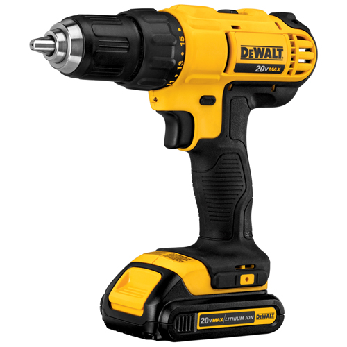 TALADRO ROTACION INALAM 1/2" 20V MAX DCD771C2-B3 DEWALT