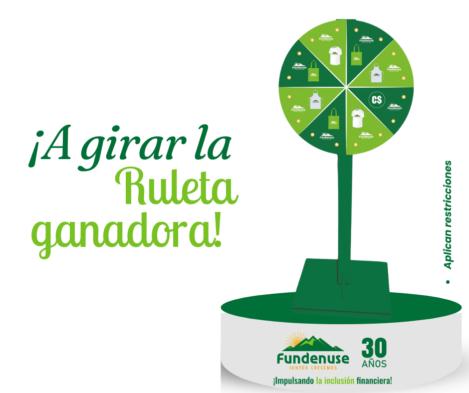 Reglamento de la promoción "Ruleta ganadora 30 aniversario"