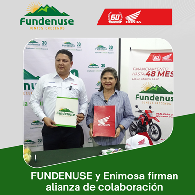 FUNDENUSE y Enimosa firman alianza para beneficio de sus clientes