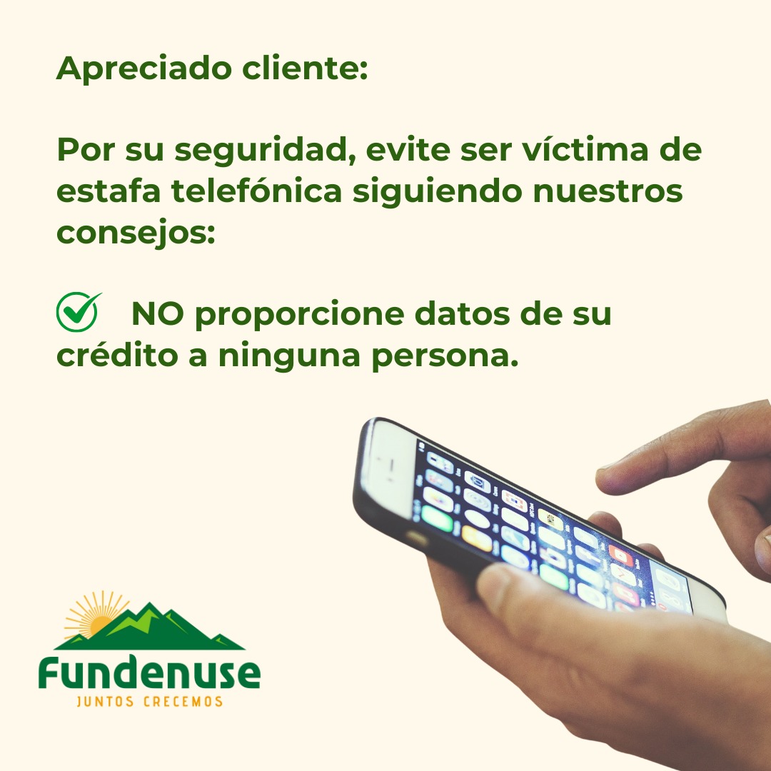 🔒 ¡Proteja su información!