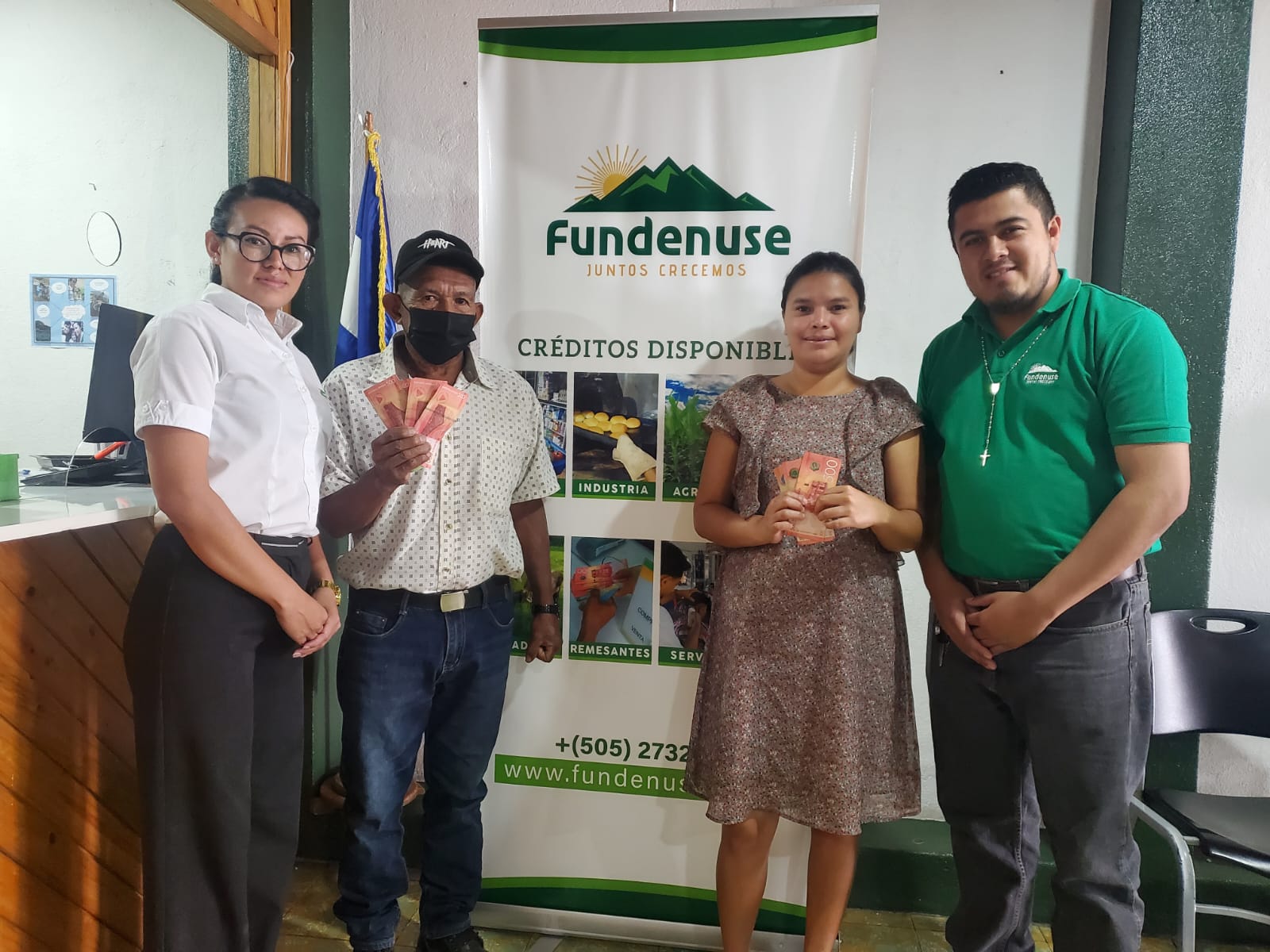 FUNDENUSE entrega más de C$83,200  en incentivos económicos