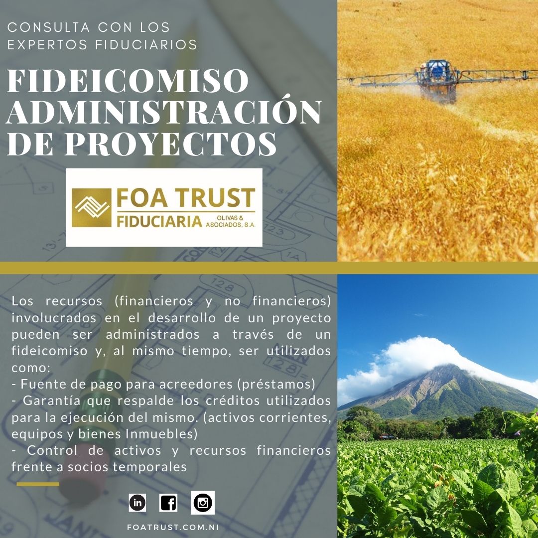 FIDEICOMISO DE ADMINISTRACIÓN DE PROYECTOS