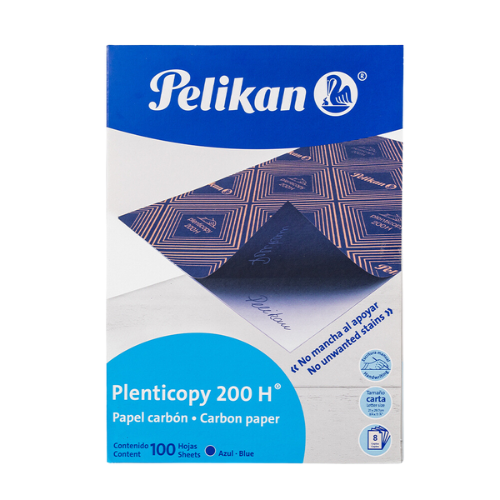 PAPEL CARBON PELIKAN # 200H T/C AZUL CJ-100UD 12000209