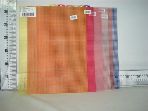 CANVA PLASTICA P/MANUALIDAD COLORES 10.25X13.5 N48286-5