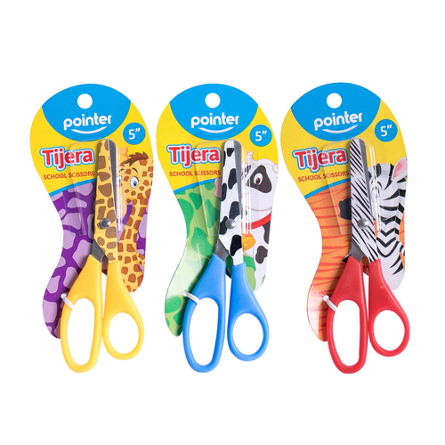 TIJERA POINTER ESCOLAR 5" 13CM A151-KS252-B ILUSTRADA