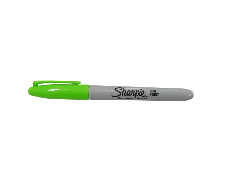 MARCADOR PERMANENTE SHARPIE P/FINA VERDE LIMA 30129